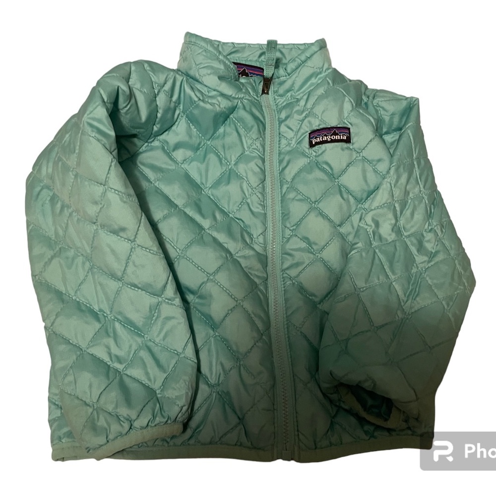 Patagonia toddler quilted poly fill coat